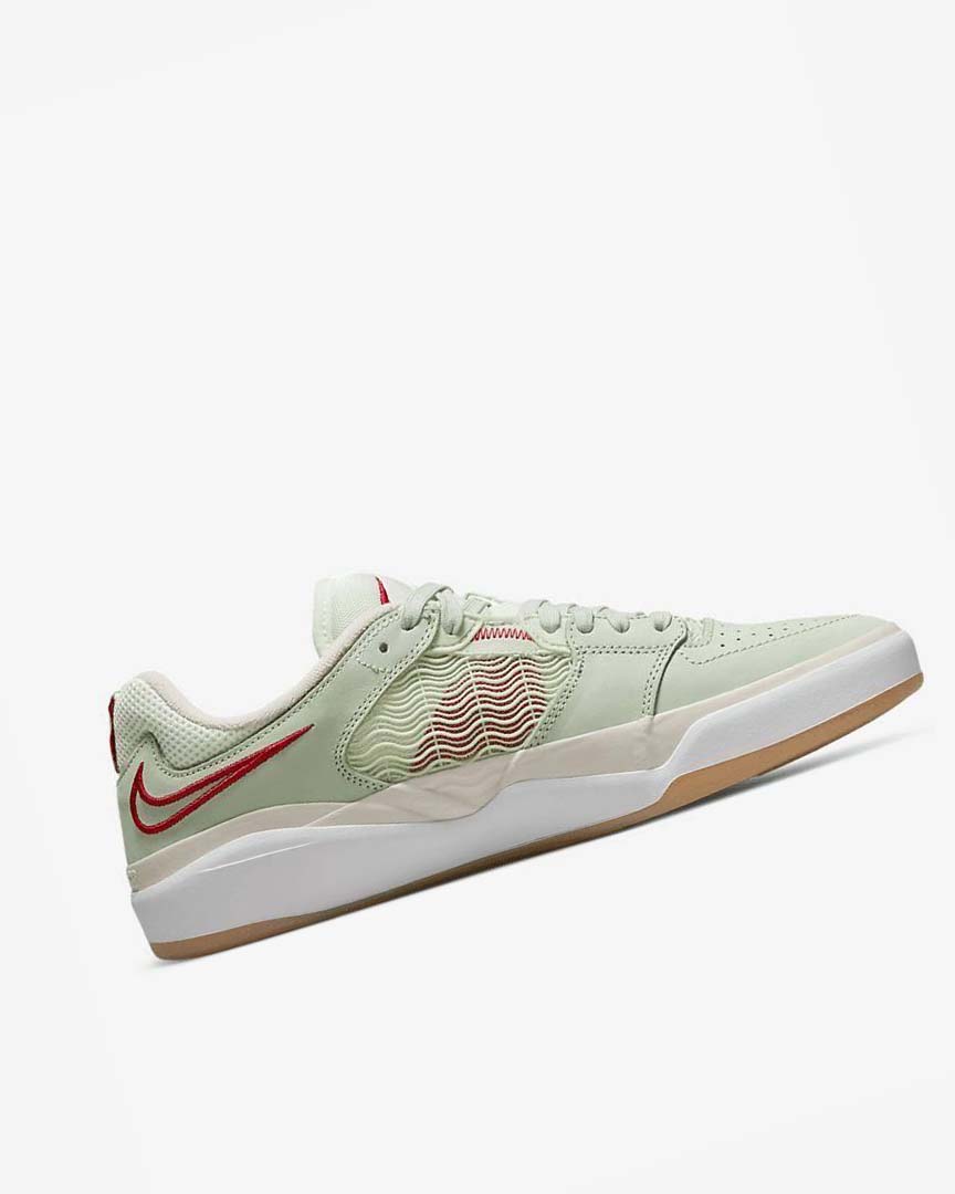 Zapatillas Skate Nike SB Ishod Wair Premium Hombre Verde Beige Claro Rojas | AR1144