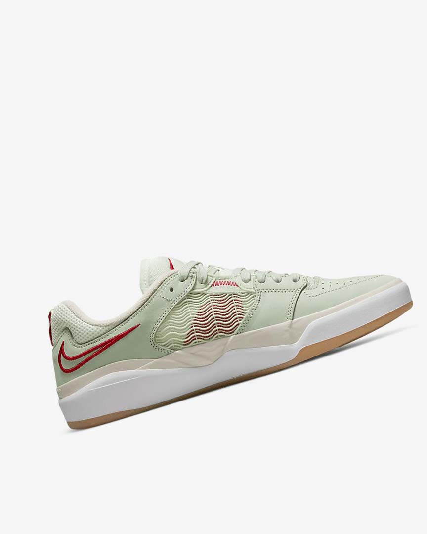 Zapatillas Skate Nike SB Ishod Wair Premium Mujer Verde Beige Claro Rojas | AR5543