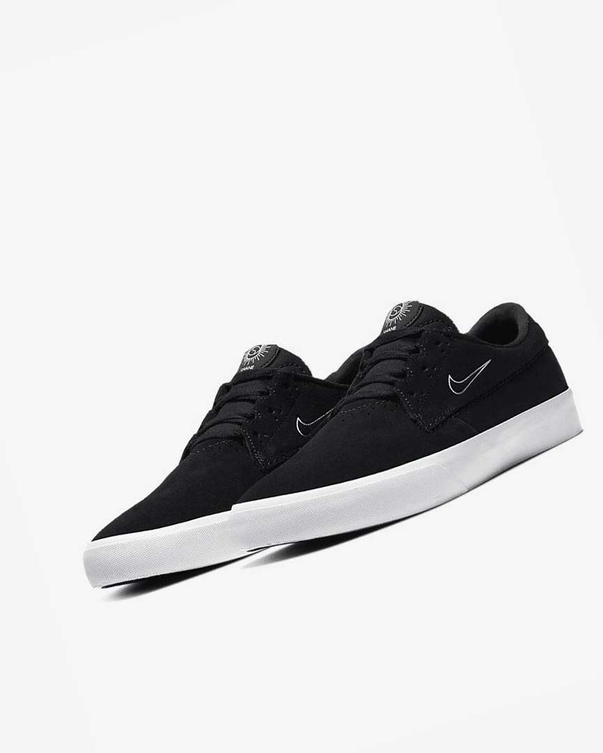 Zapatillas Skate Nike SB Shane Hombre Negras Negras Blancas | AR5521