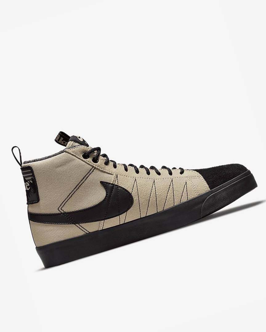 Zapatillas Skate Nike SB Zoom Blazer Mid PRM Hombre Naranjas Negras | AR2285