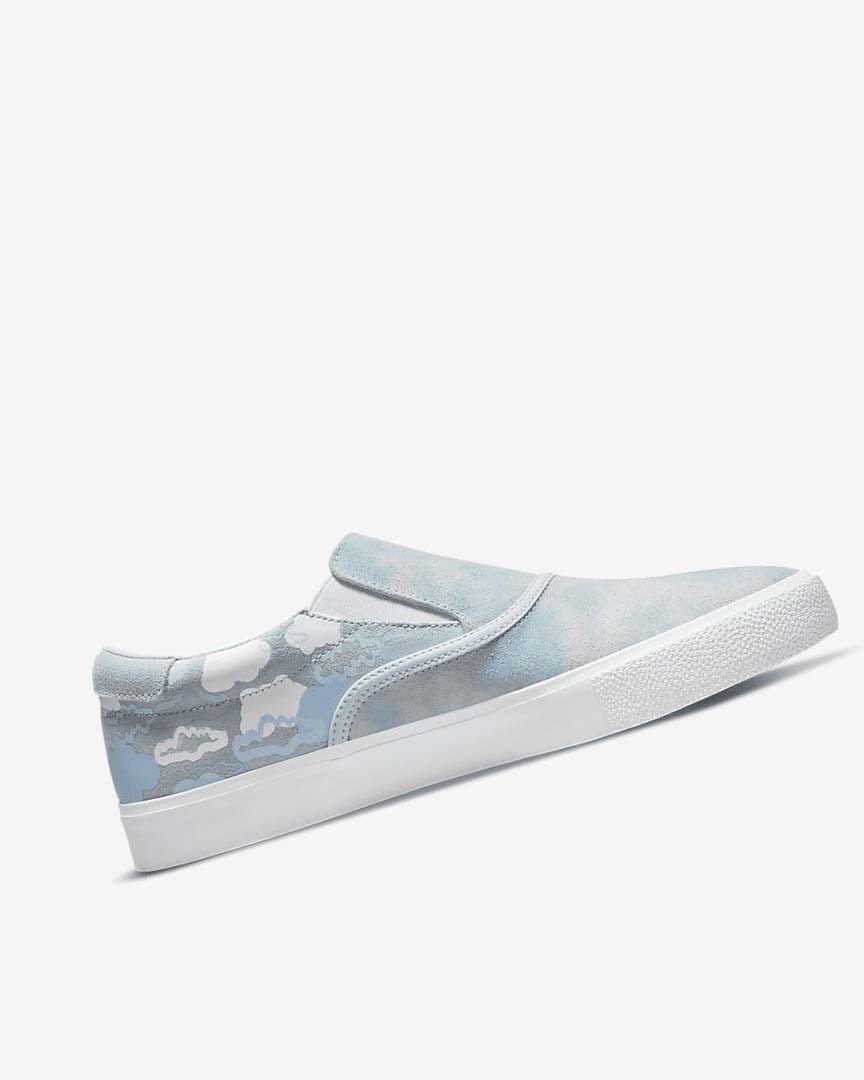 Zapatillas Skate Nike SB Zoom Verona Slip x Rayssa Leal Mujer Azules Azules Blancas Azules | AR2221