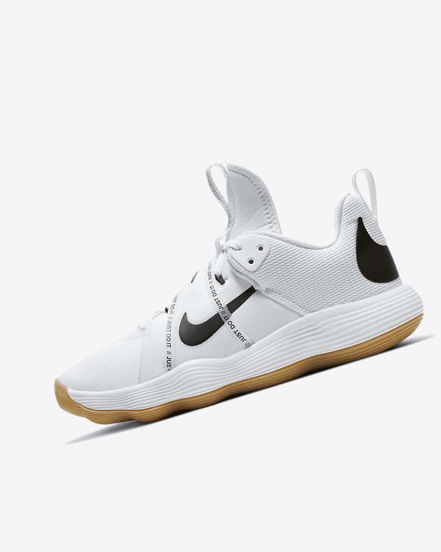 Zapatillas de Voleibol Nike React HyperSet Mujer Blancas Marrones Claro Negras | AR1156