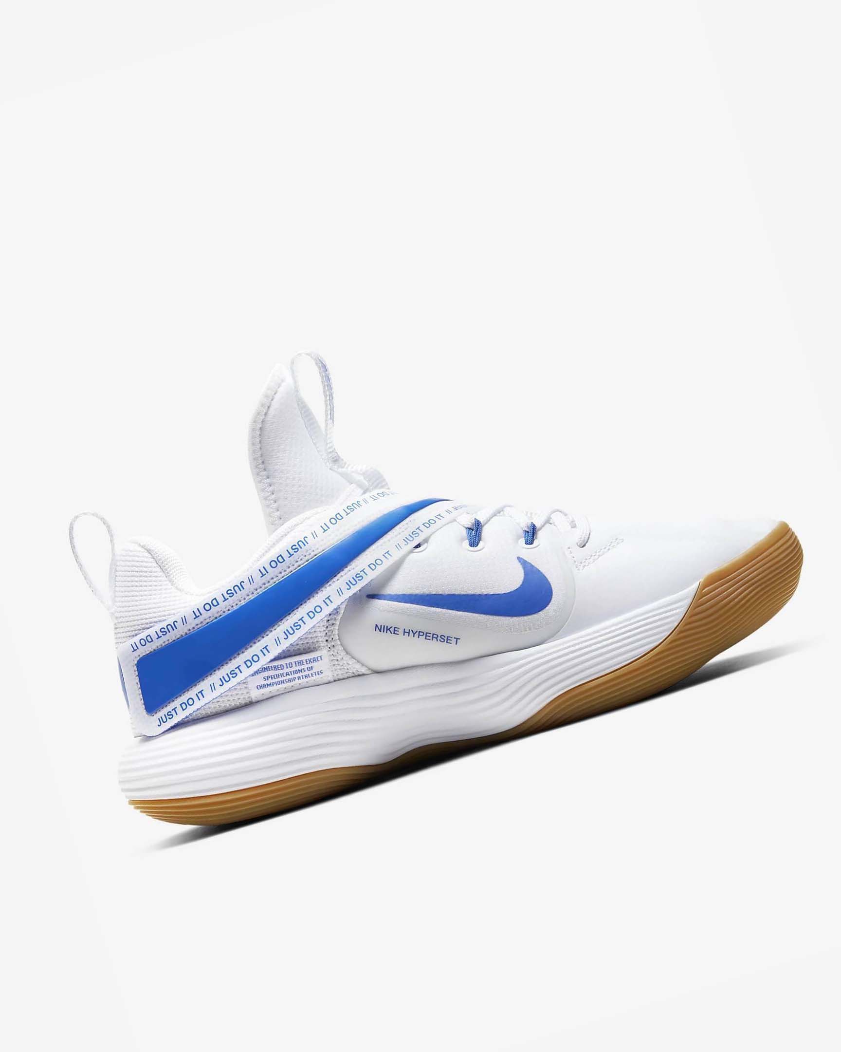 Zapatillas de Voleibol Nike React HyperSet Hombre Blancas Azules | AR4658