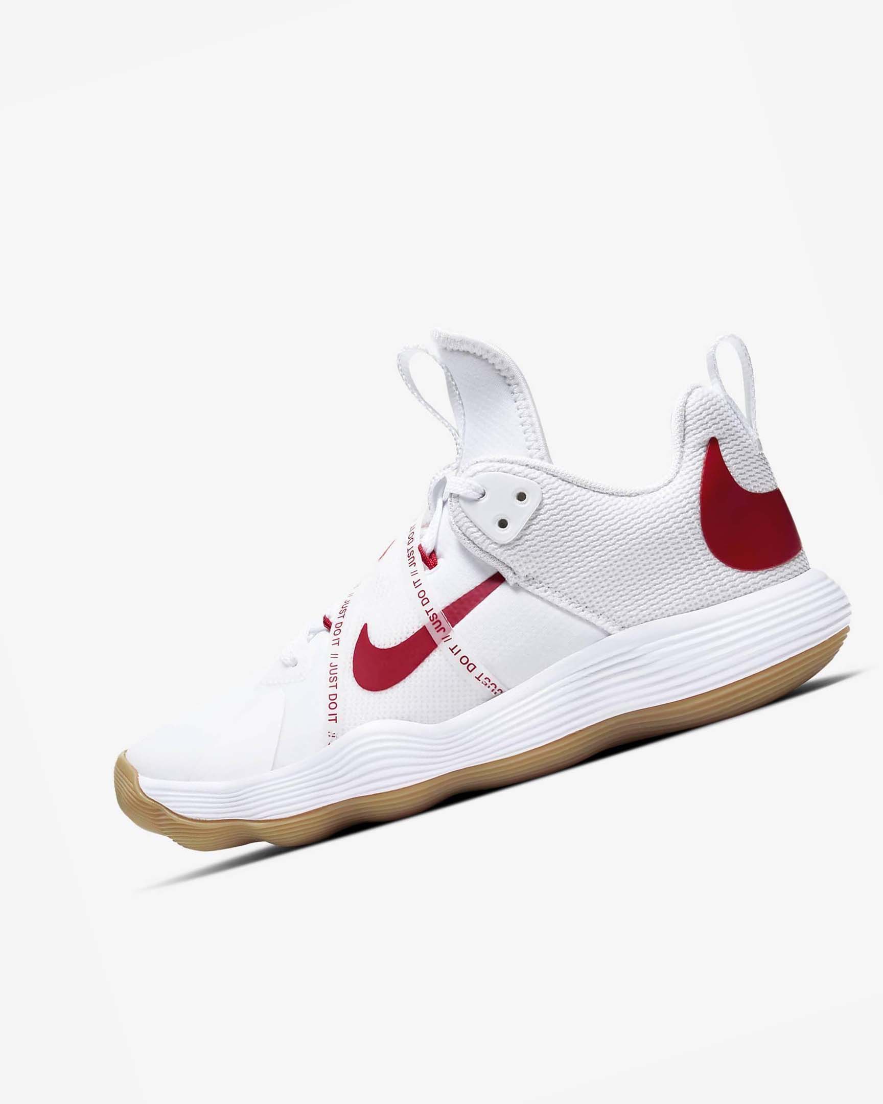 Zapatillas de Voleibol Nike React HyperSet Hombre Blancas Rojas | AR5576