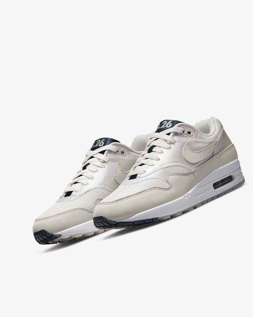 Zapatos Casuales Nike Air Max 1 Air Max Day Mujer Blancas Gris Claro Azul Marino Beige Claro | AR2518