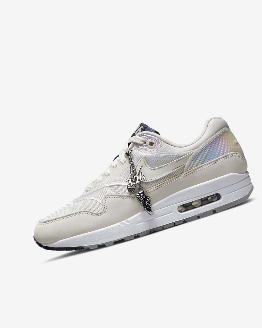 Zapatos Casuales Nike Air Max 1 Air Max Day Mujer Blancas Gris Claro Azul Marino Beige Claro | AR2518