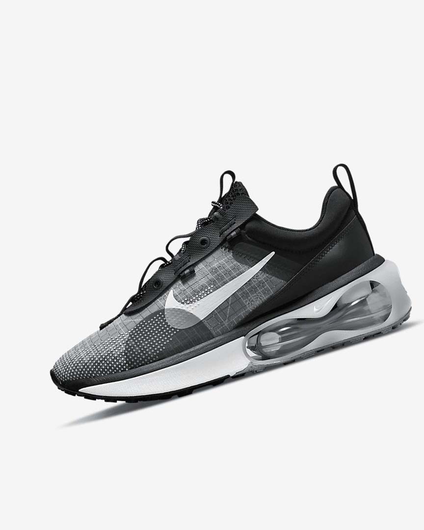 Zapatos Casuales Nike Air Max 2021 Mujer Negras Metal Plateadas Gris Blancas | AR5137