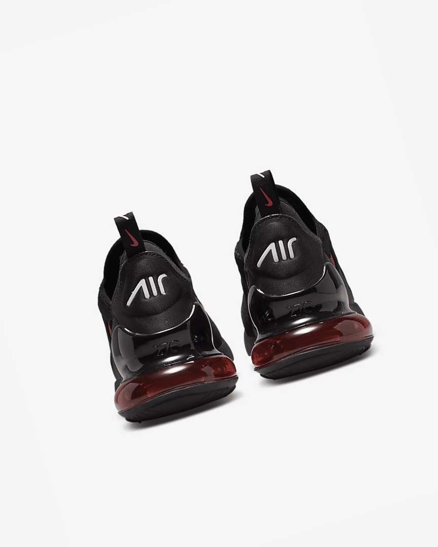 Zapatos Casuales Nike Air Max 270 Hombre Negras Blancas Rojas | AR5308