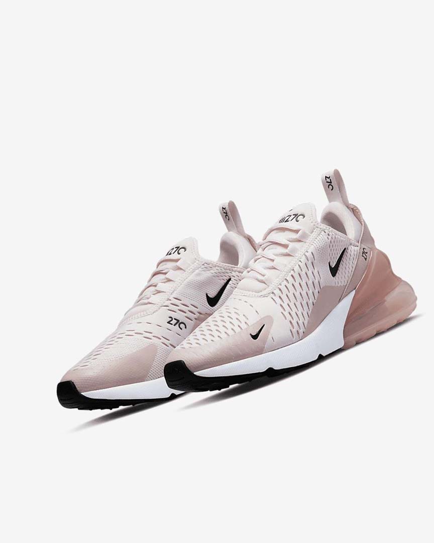 Zapatos Casuales Nike Air Max 270 Mujer Rosas Claro Rosas Negras | AR5277