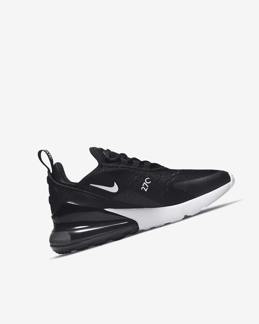 Zapatos Casuales Nike Air Max 270 Niña Negras Gris Oscuro Blancas | AR2808