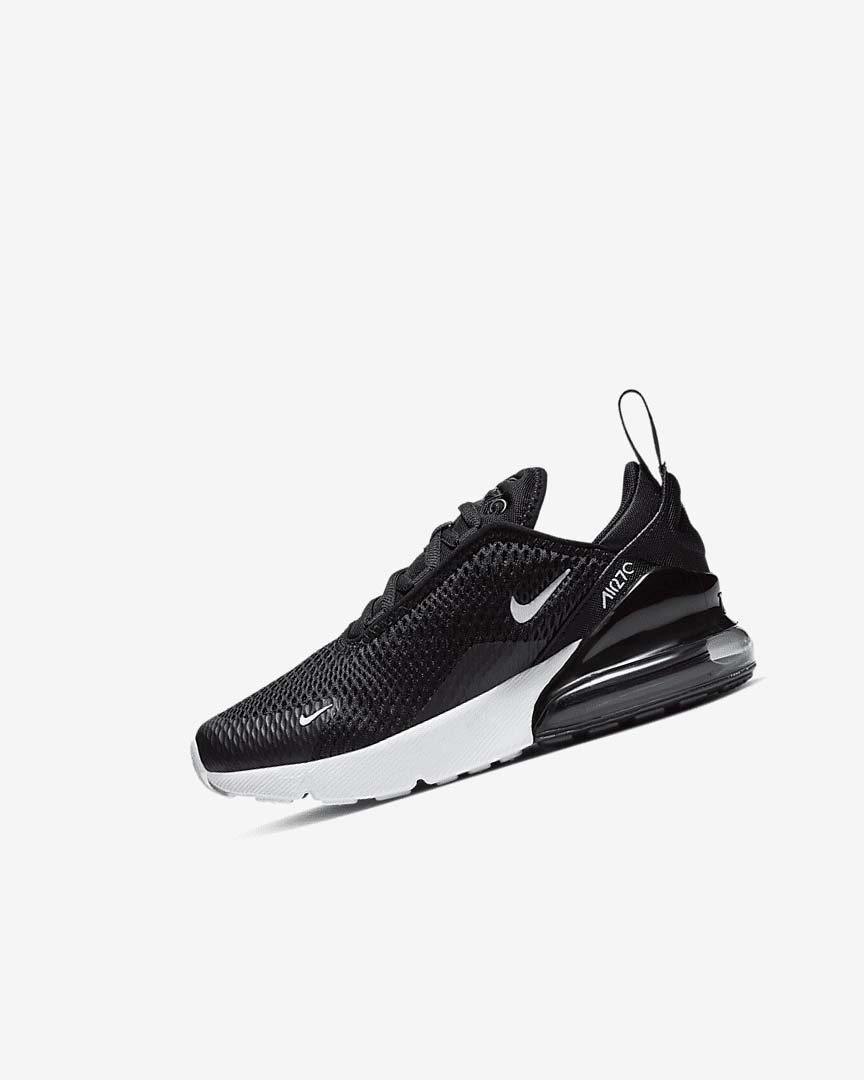 Zapatos Casuales Nike Air Max 270 Niña Negras Gris Oscuro Blancas | AR5231