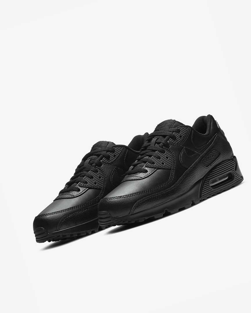 Zapatos Casuales Nike Air Max 90 LTR Hombre Negras | AR2710