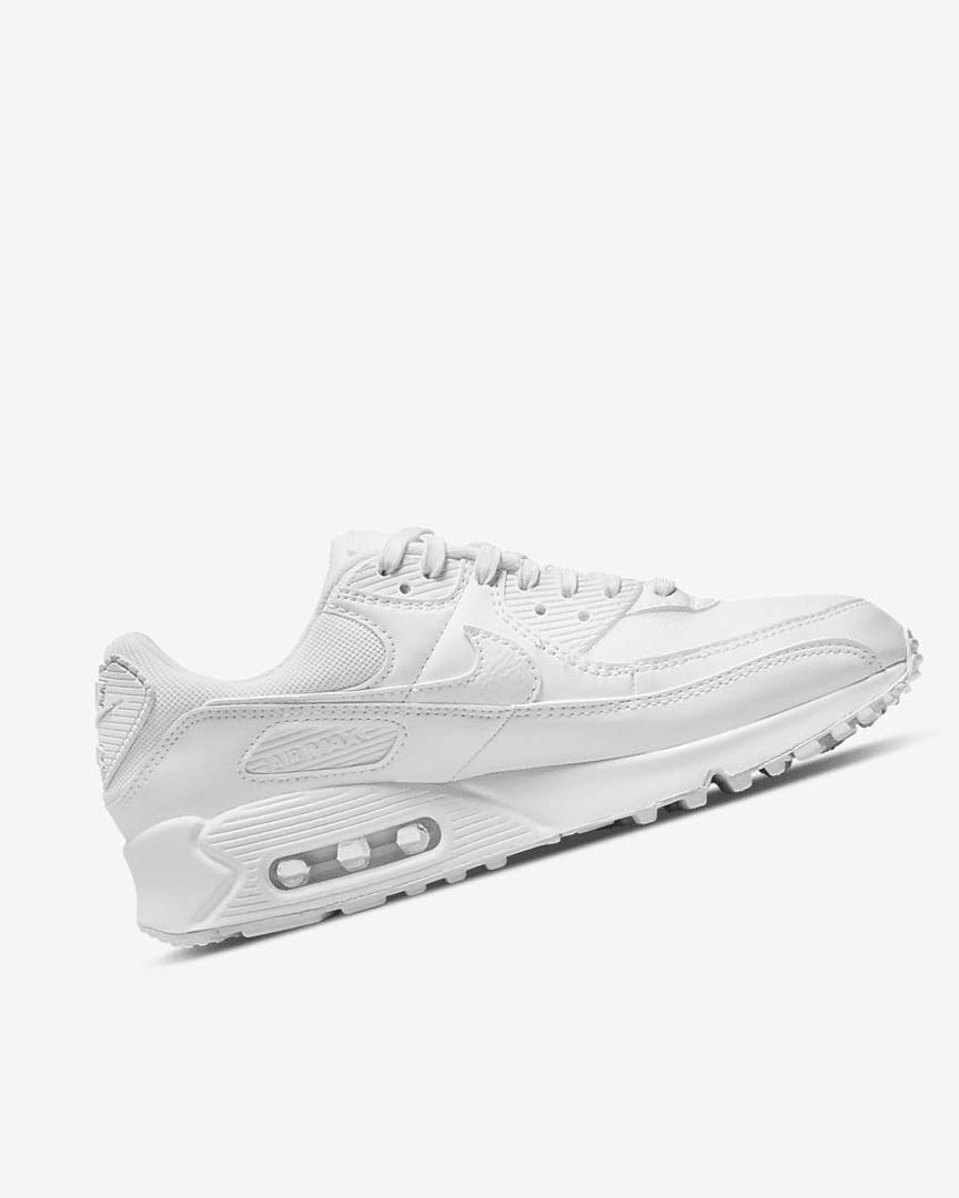 Zapatos Casuales Nike Air Max 90 Mujer Blancas Blancas Blancas | AR4587