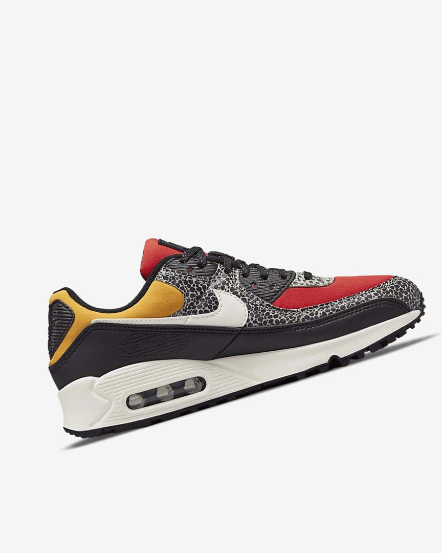 Zapatos Casuales Nike Air Max 90 SE Mujer Negras Rojas | AR5261