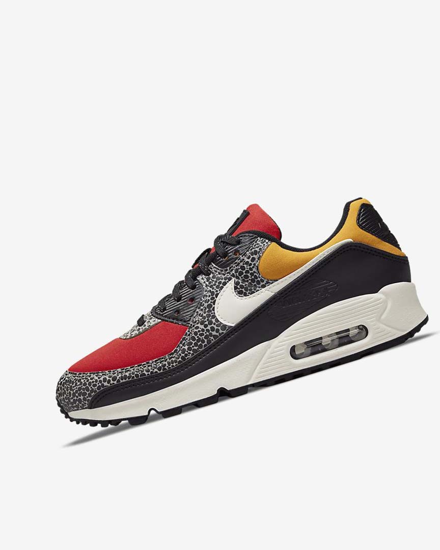 Zapatos Casuales Nike Air Max 90 SE Mujer Negras Rojas | AR5261