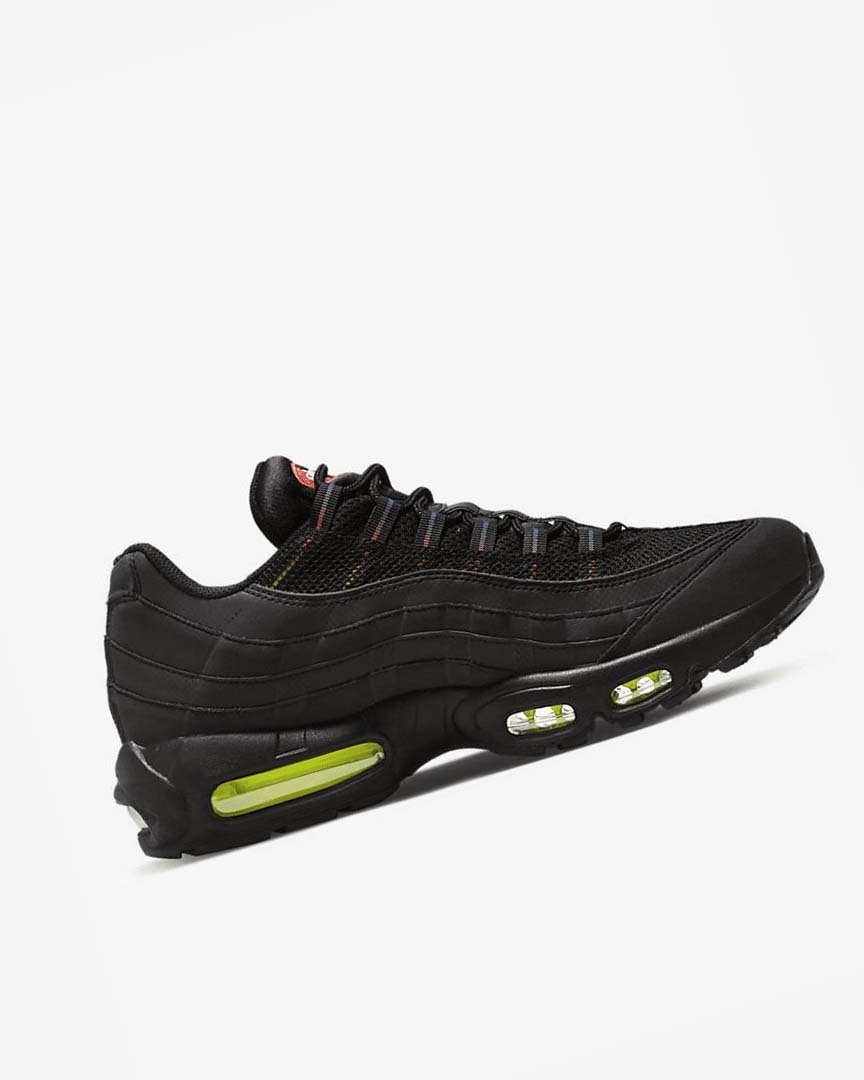 Zapatos Casuales Nike Air Max 95 Hombre Negras Azules Rojas Claro | AR2253