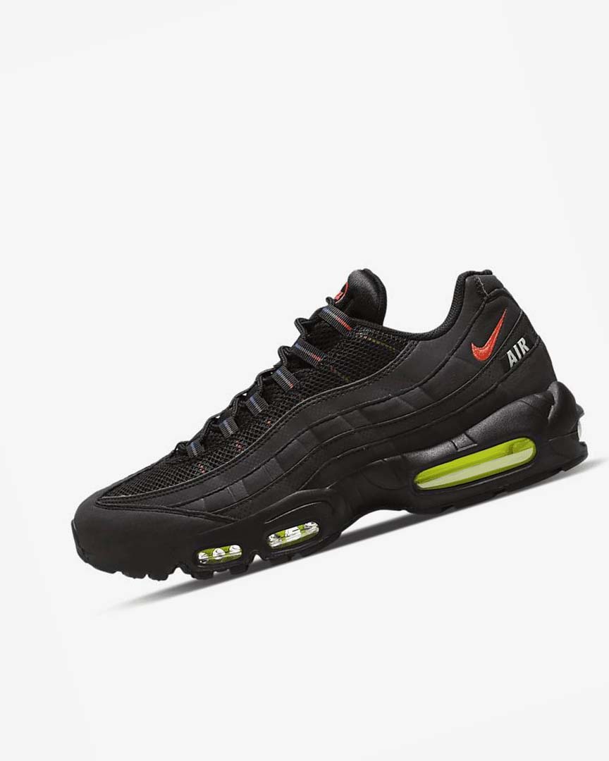 Zapatos Casuales Nike Air Max 95 Hombre Negras Azules Rojas Claro | AR2253