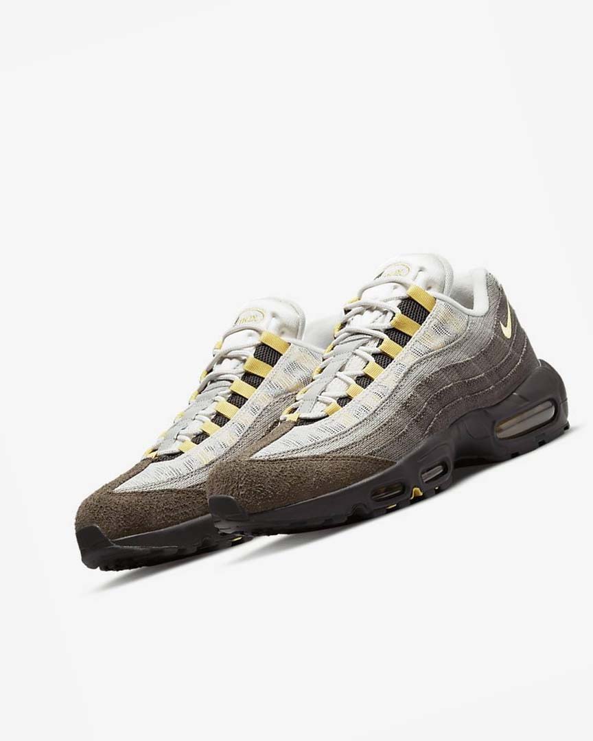 Zapatos Casuales Nike Air Max 95 Hombre Gris Verde Oliva Gris | AR4617