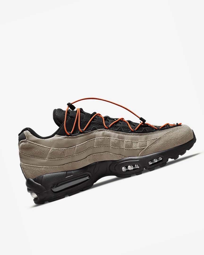 Zapatos Casuales Nike Air Max 95 Hombre Kaki Naranjas Negras | AR4837