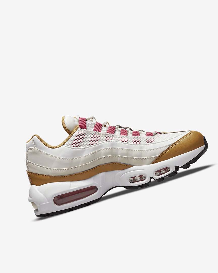 Zapatos Casuales Nike Air Max 95 Mujer Blancas Marrones Verde | AR3080