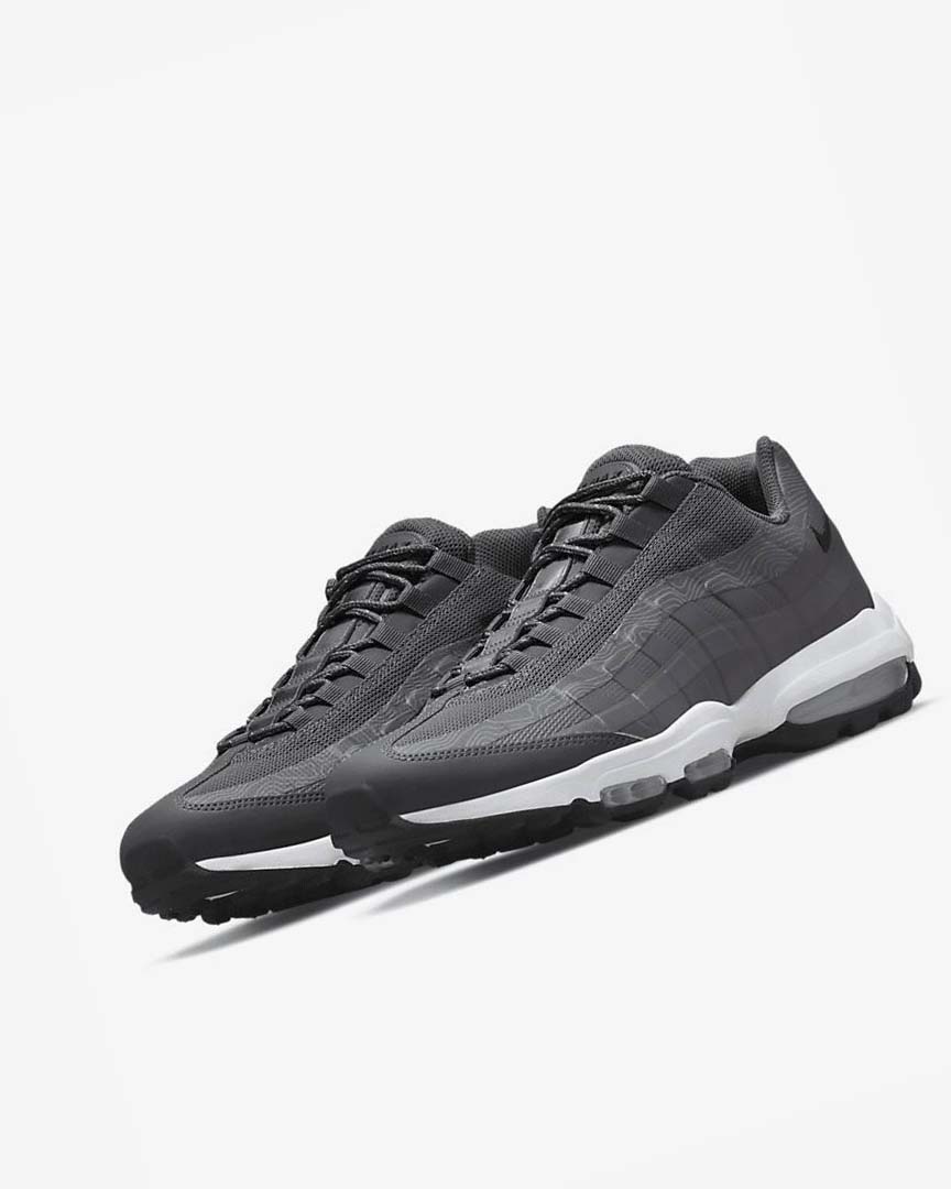 Zapatos Casuales Nike Air Max 95 UL Hombre Gris Gris Blancas Negras | AR2681