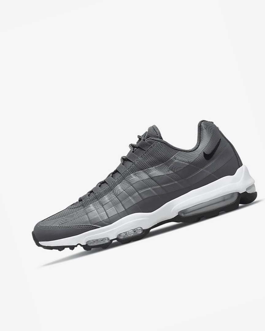 Zapatos Casuales Nike Air Max 95 UL Hombre Gris Gris Blancas Negras | AR2681