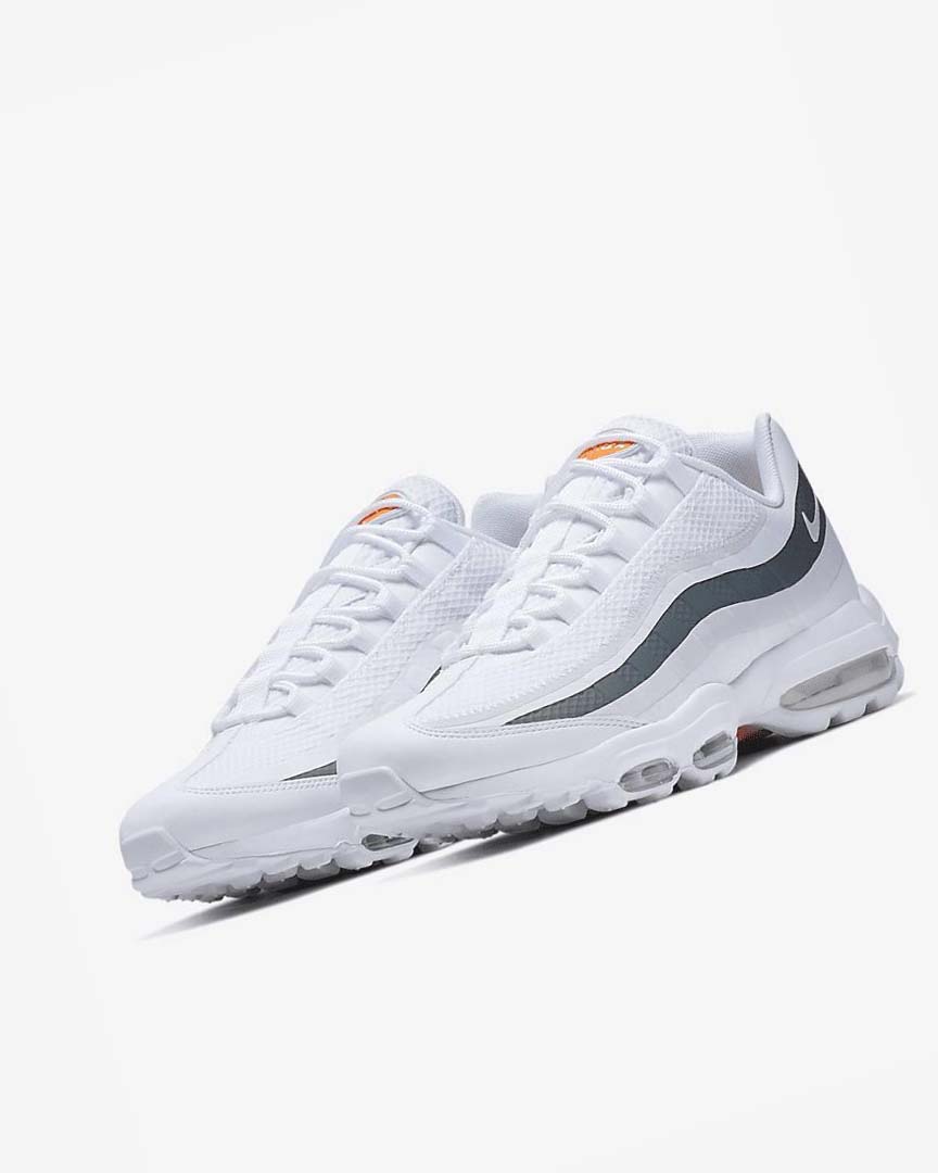 Zapatos Casuales Nike Air Max 95 Ultra Hombre Blancas Gris Naranjas Blancas | AR5128