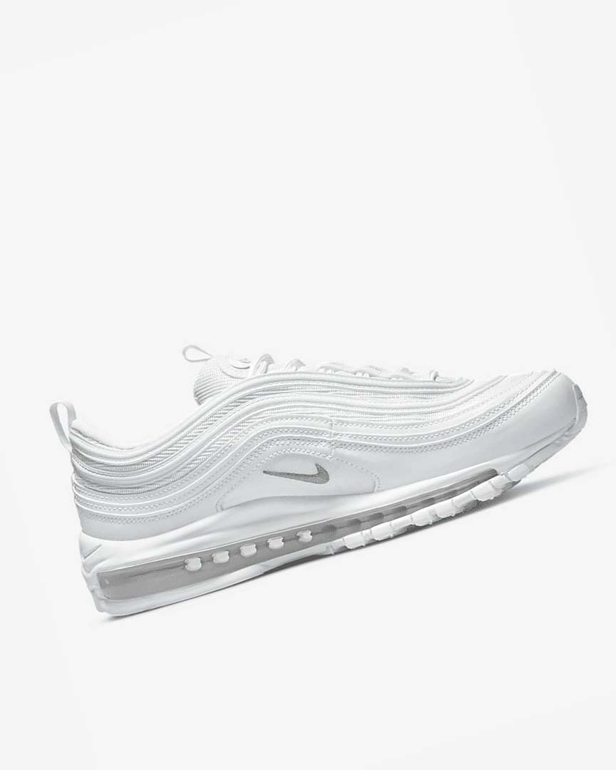 Zapatos Casuales Nike Air Max 97 Hombre Blancas Negras Gris | AR1141