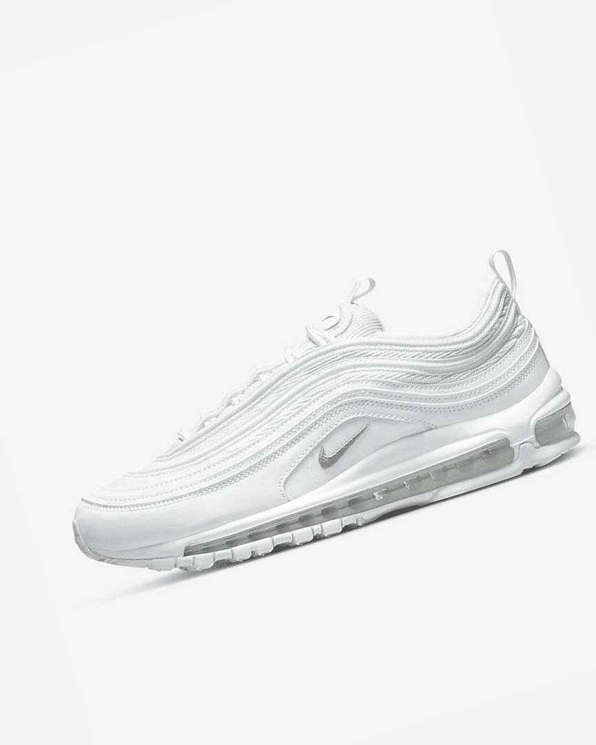 Zapatos Casuales Nike Air Max 97 Hombre Blancas Negras Gris | AR1141