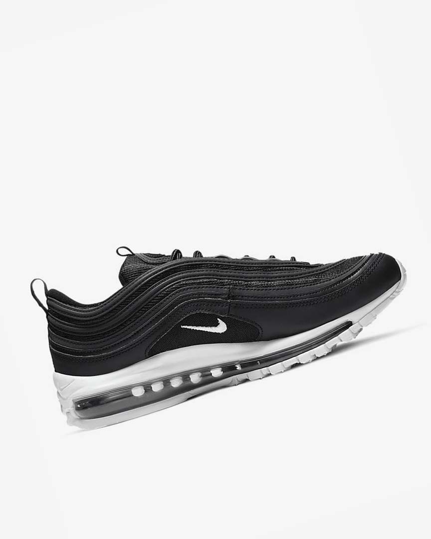 Zapatos Casuales Nike Air Max 97 Hombre Negras Blancas | AR2971