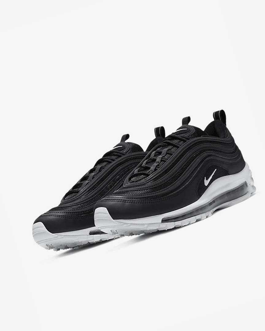 Zapatos Casuales Nike Air Max 97 Hombre Negras Blancas | AR2971