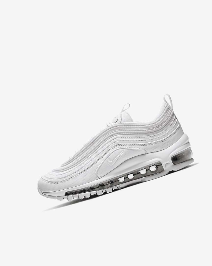 Zapatos Casuales Nike Air Max 97 Niña Blancas Metal Plateadas Blancas | AR5389