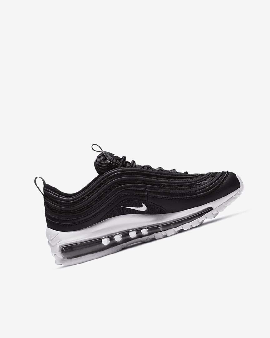 Zapatos Casuales Nike Air Max 97 Niña Negras Blancas | AR2975