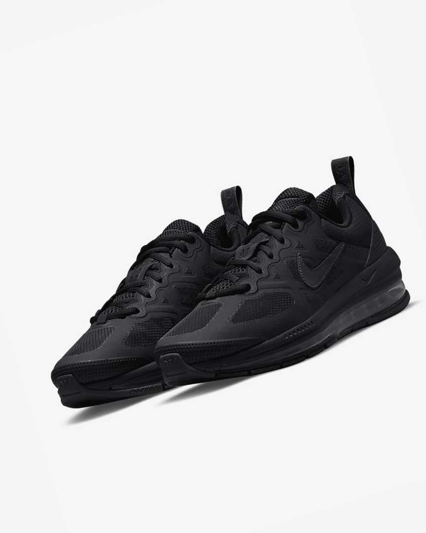 Zapatos Casuales Nike Air Max Genome Hombre Negras Gris Oscuro | AR2607