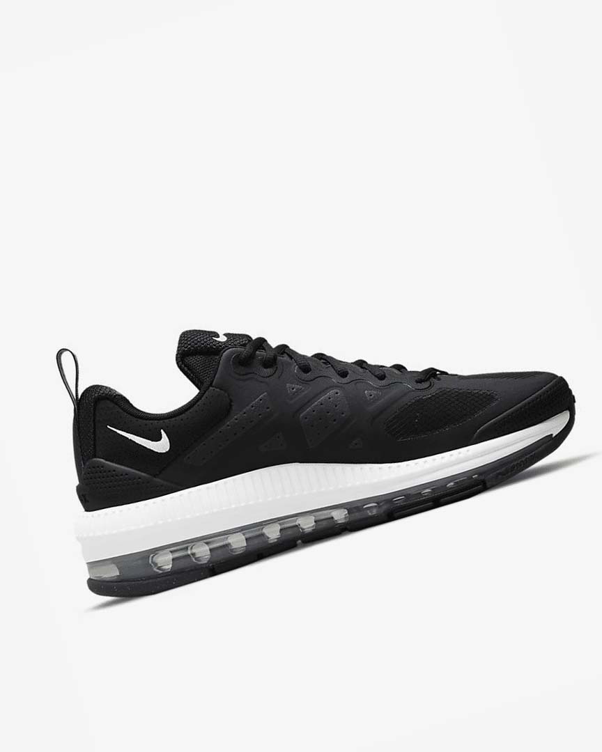 Zapatos Casuales Nike Air Max Genome Hombre Negras Gris Oscuro Blancas | AR5442