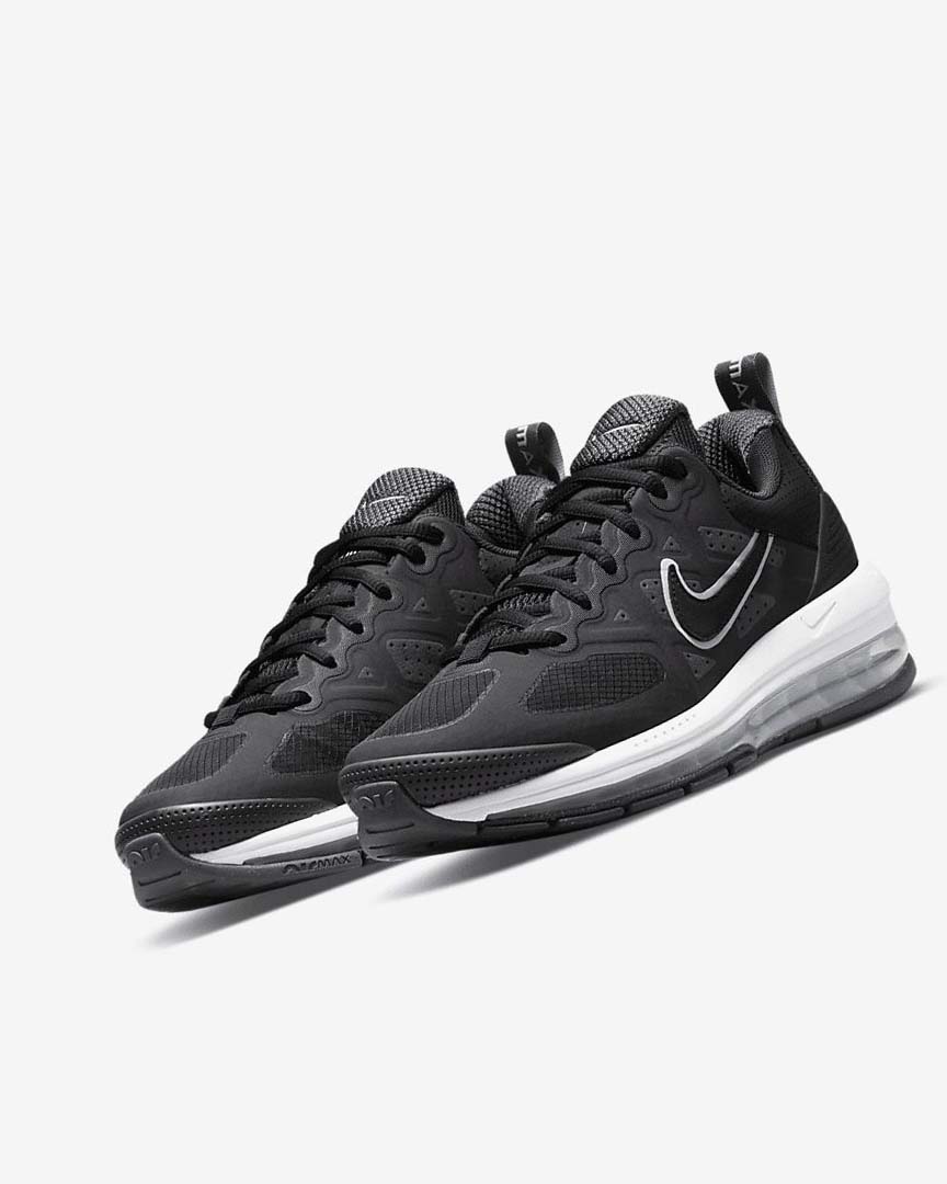 Zapatos Casuales Nike Air Max Genome Mujer Negras Gris Oscuro Blancas Negras | AR5334