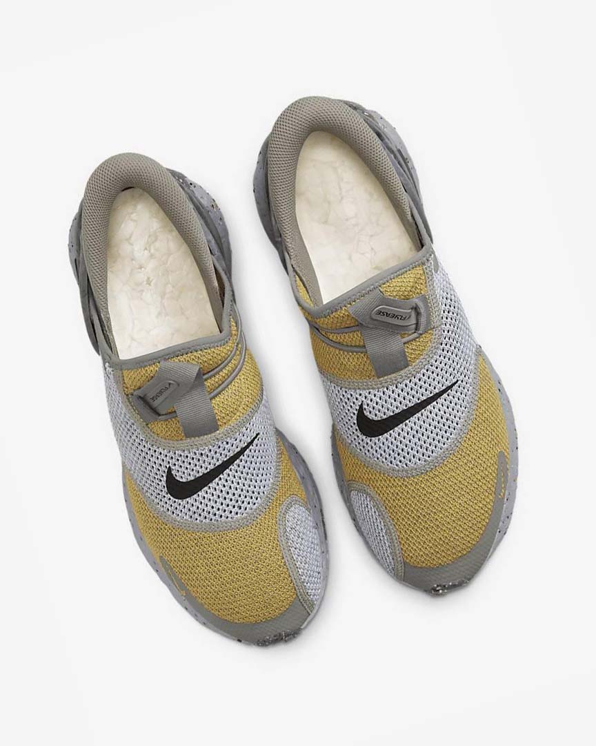 Zapatos Casuales Nike Glide FlyEase Hombre Amarillo Gris Gris Negras | AR4952