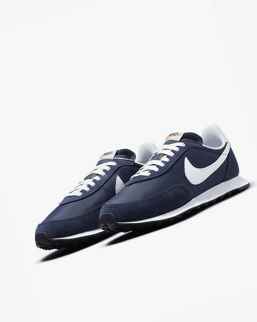 Zapatos Casuales Nike Waffle Trainer 2 Hombre Azules Azul Marino Blancas | AR5004