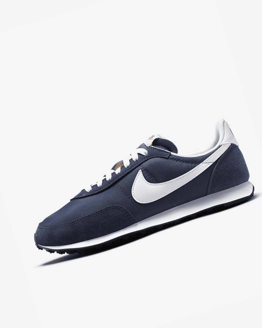 Zapatos Casuales Nike Waffle Trainer 2 Hombre Azules Azul Marino Blancas | AR5004