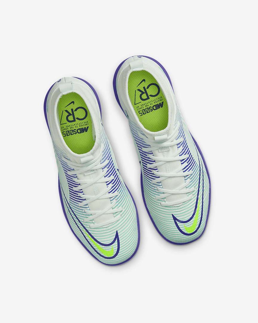 Zapatos De Fútbol Nike Jr. Mercurial Dream Speed Superfly 8 Academy IC Niña Verde Moradas Verde | AR2473