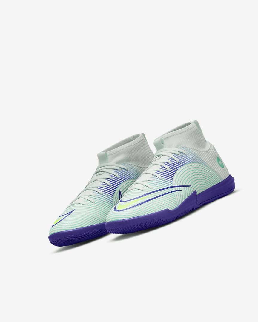 Zapatos De Fútbol Nike Jr. Mercurial Dream Speed Superfly 8 Academy IC Niña Verde Moradas Verde | AR2473