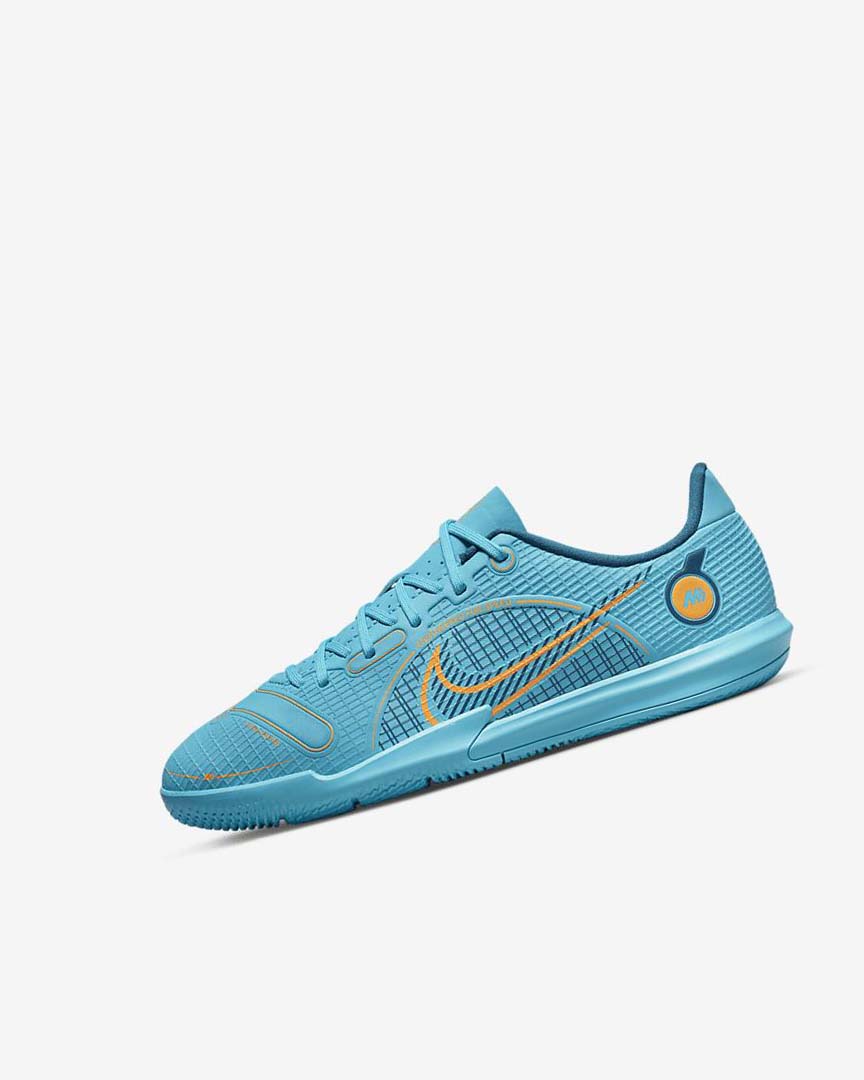 Zapatos De Fútbol Nike Jr. Mercurial Vapor 14 Academy IC Niño Azules Naranjas | AR2578