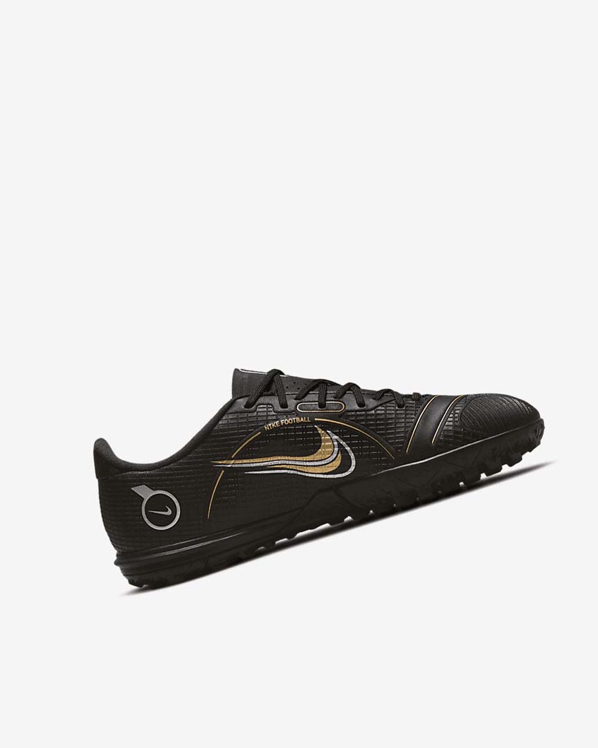 Zapatos De Fútbol Nike Jr. Mercurial Vapor 14 Academy TF Niña Negras Metal Plateadas Gris Metal Doradas | AR2637