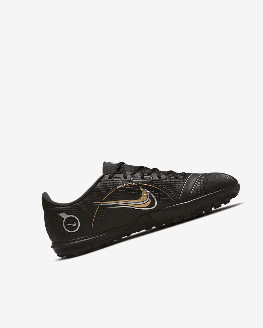 Zapatos De Fútbol Nike Jr. Mercurial Vapor 14 Academy TF Niño Negras Metal Plateadas Gris Metal Doradas | AR4942