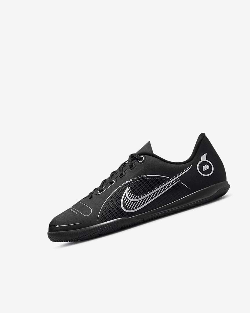 Zapatos De Fútbol Nike Jr. Mercurial Vapor 14 Club IC Niña Negras Gris Metal Plateadas | AR5244