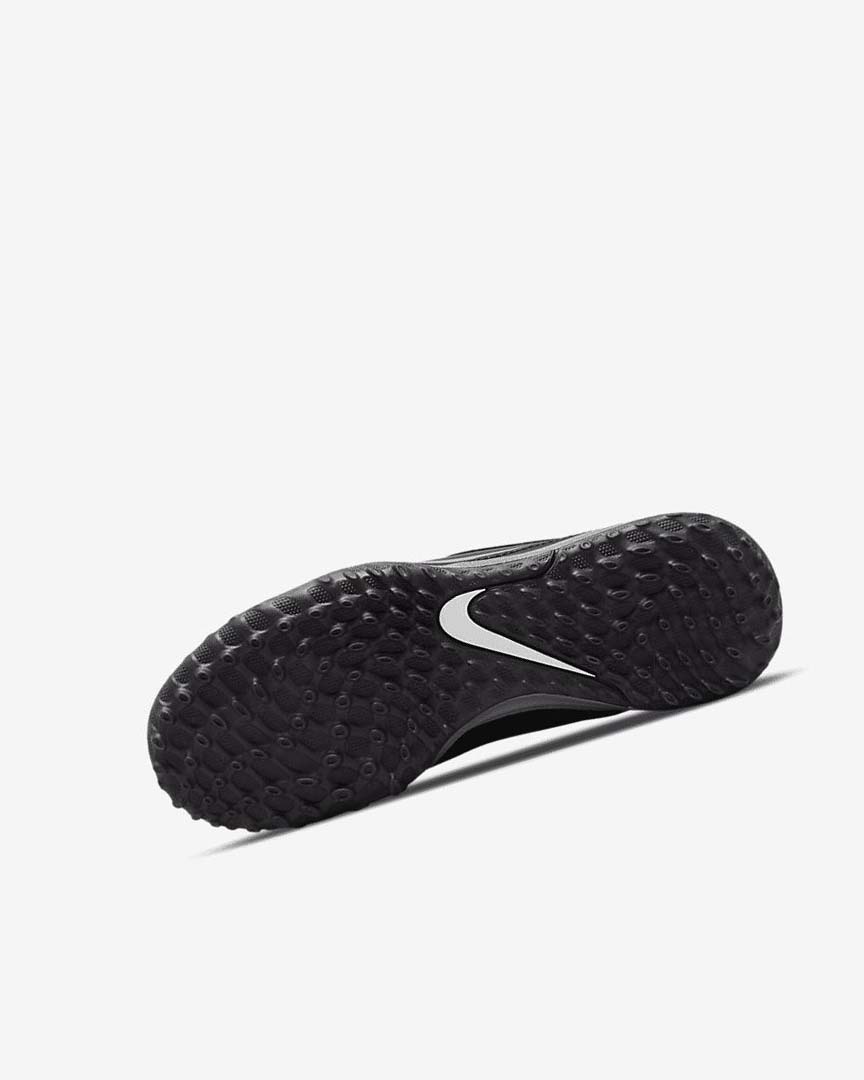 Zapatos De Fútbol Nike Jr. Tiempo Legend 9 Academy TF Niño Negras Gris Oscuro Metal Doradas Negras | AR2512