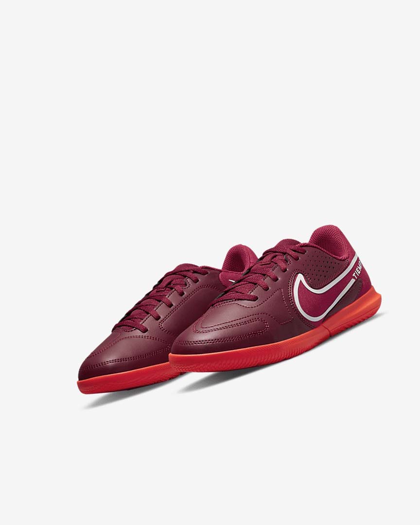 Zapatos De Fútbol Nike Jr. Tiempo Legend 9 Club IC Niña Rojas Rojas Claro | AR3133