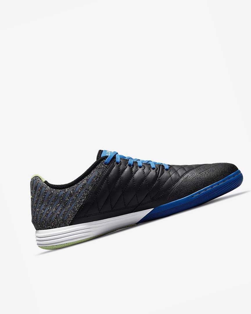 Zapatos De Fútbol Nike Lunar Gato II IC Hombre Negras Azules Claro Verde Claro | AR4938