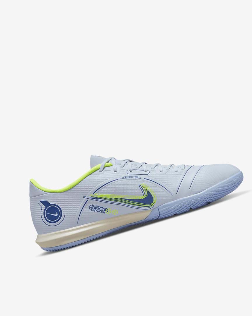 Zapatos De Fútbol Nike Mercurial Vapor 14 Academy IC Mujer Gris Azules Claro Azules Azules | AR2262