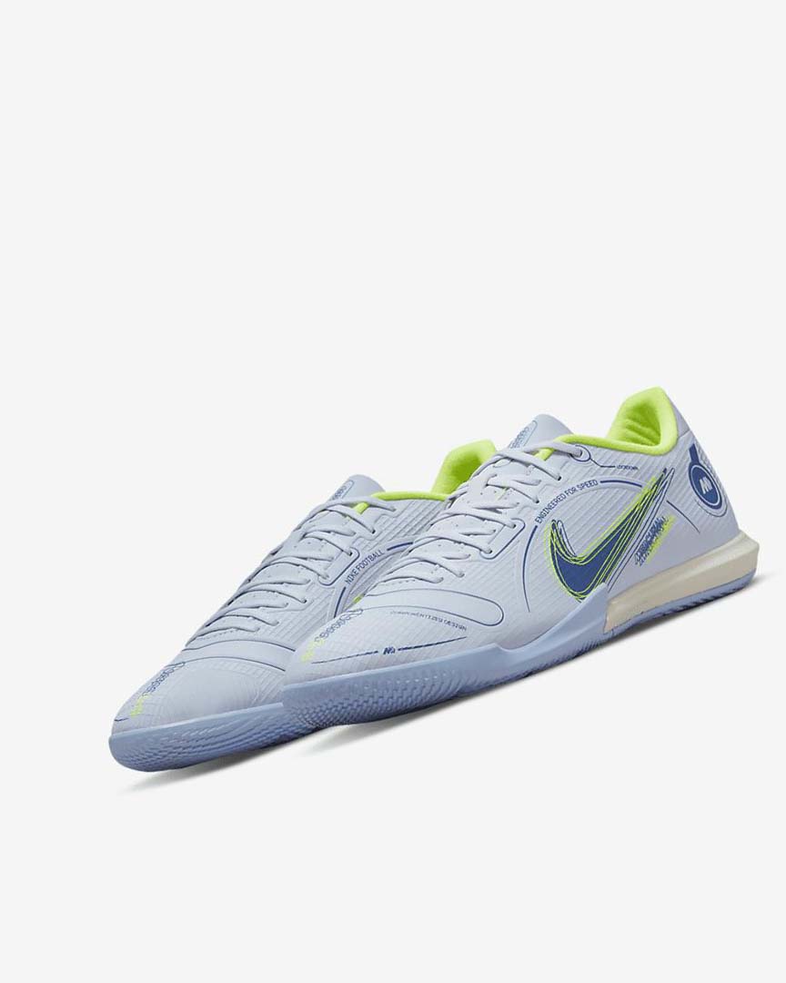 Zapatos De Fútbol Nike Mercurial Vapor 14 Academy IC Mujer Gris Azules Claro Azules Azules | AR2262